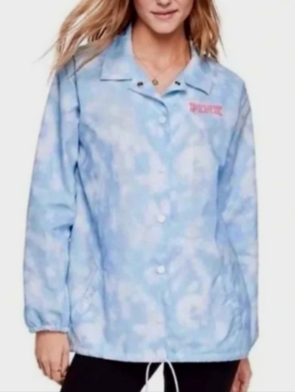 Victoria Secret PINK Coaches Anorak Jacket
